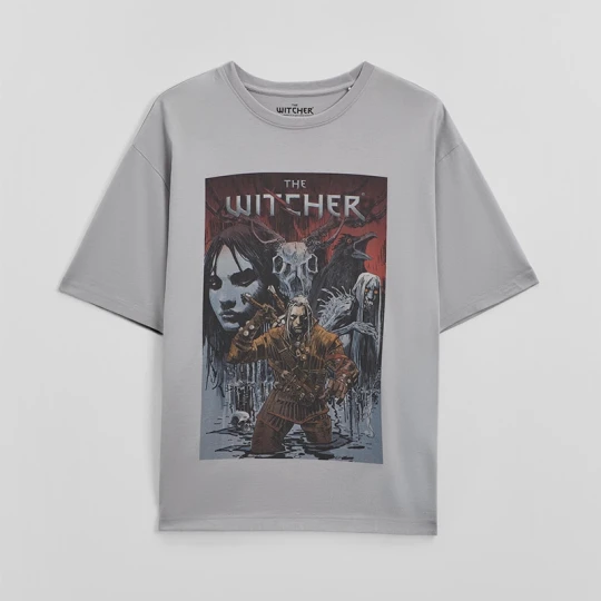Zdjęcie produktu Koszulka The Witcher szara House