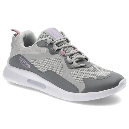 Zdjęcie produktu Szare Sneakersy Big Star Damskie Sportowe Buty