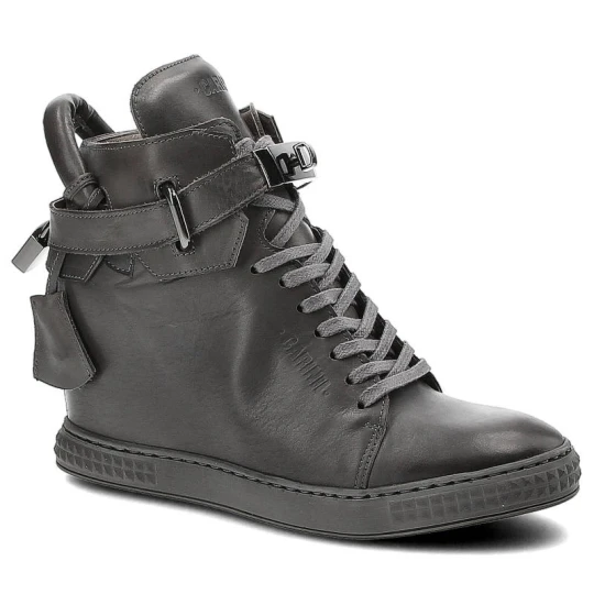 Zdjęcie produktu Sneakersy damskie Carinii, sportowe i na koturnie, szare, B3767_I38-000-PSK-B88