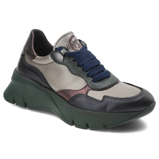 Zdjęcie produktu Szare Sneakersy Hispanitas Półbuty Sportowe Premium