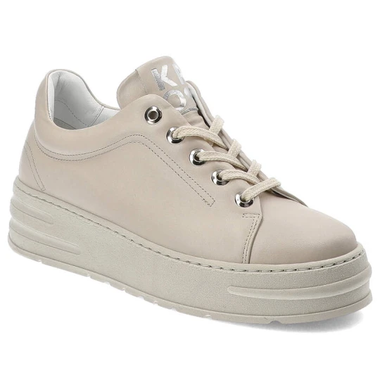 Zdjęcie produktu Szare Sneakersy Karino Stylowe Obuwie Damskie