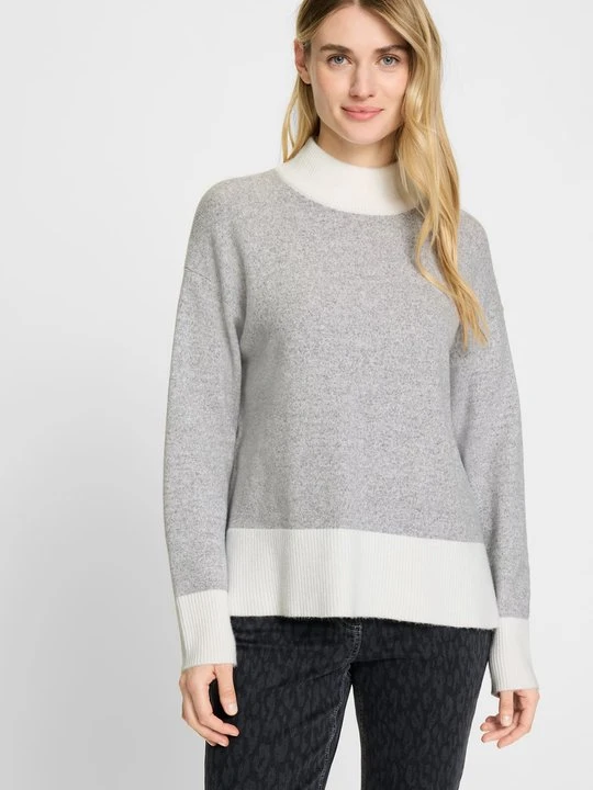 Zdjęcie produktu Szary golf damski Cora – Cosmic Chic Olsen