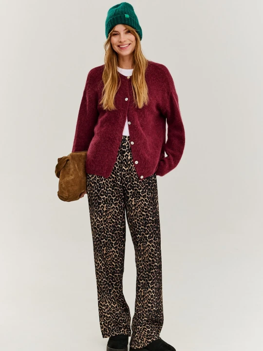 Zdjęcie produktu Szerokie spodnie Leopard XXS