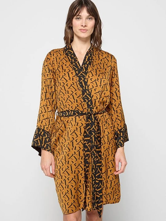 Zdjęcie produktu Szlafrok DKNY brązowy