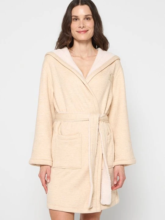 Zdjęcie produktu Szlafrok DKNY beżowy