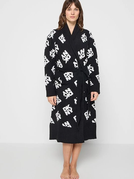 Zdjęcie produktu Szlafrok DKNY czarny