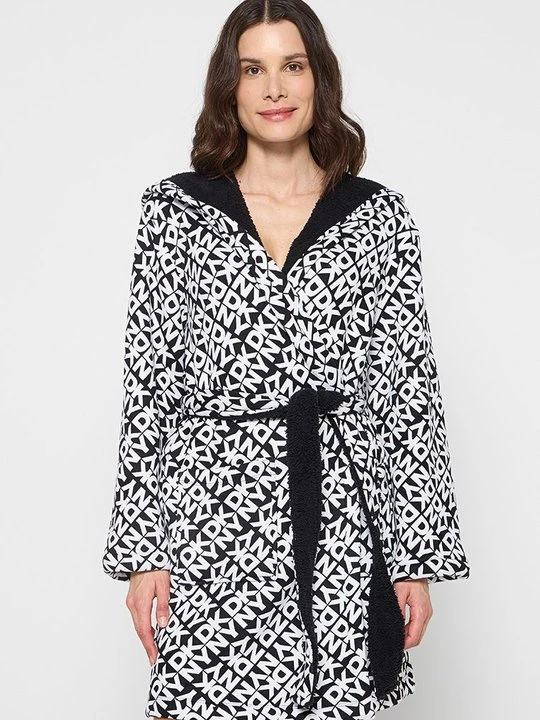 Zdjęcie produktu Szlafrok DKNY czarny