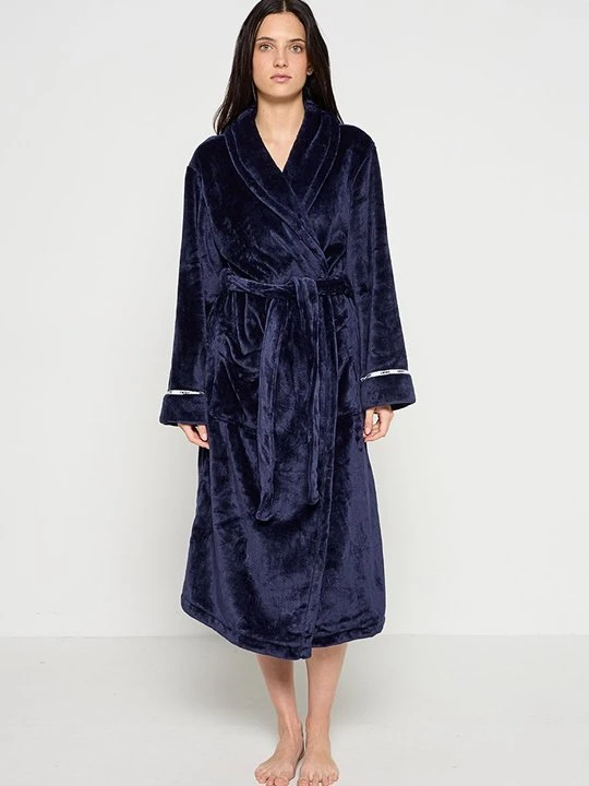 Zdjęcie produktu Szlafrok DKNY granatowy