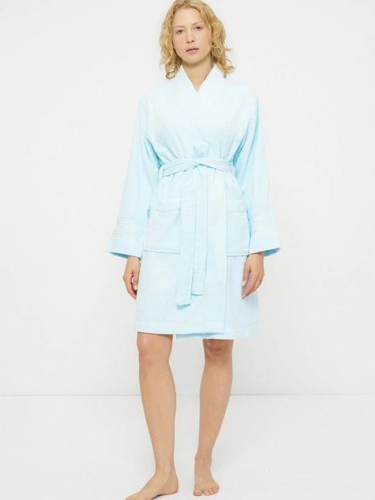 Zdjęcie produktu Szlafrok Lauren Ralph Lauren turkusowy