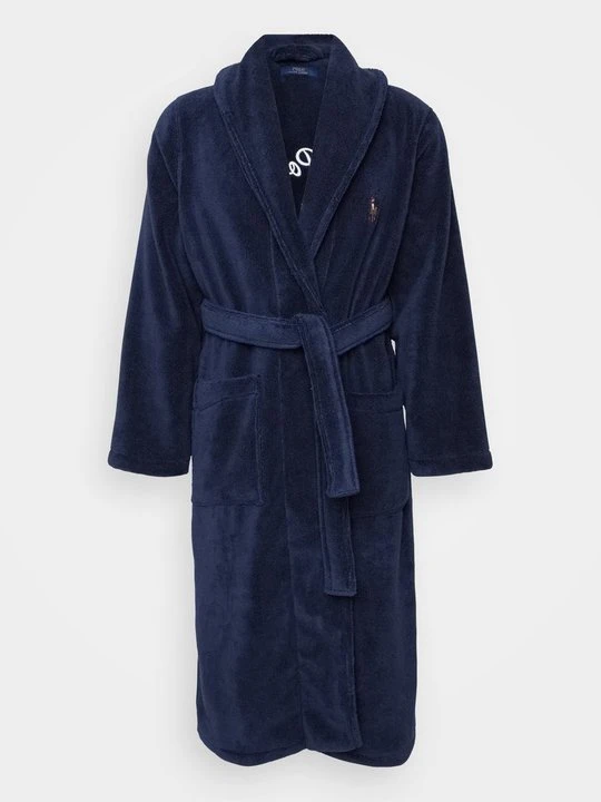 Zdjęcie produktu Szlafrok Polo Ralph Lauren granatowy