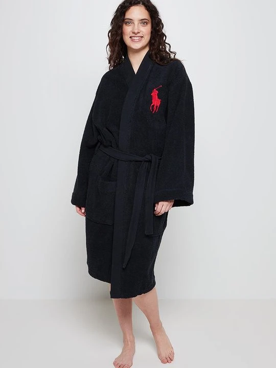 Zdjęcie produktu Szlafrok Ralph Lauren antracytowy