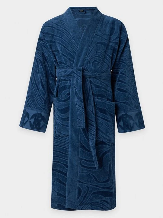 Zdjęcie produktu Szlafrok Roberto Cavalli granatowy