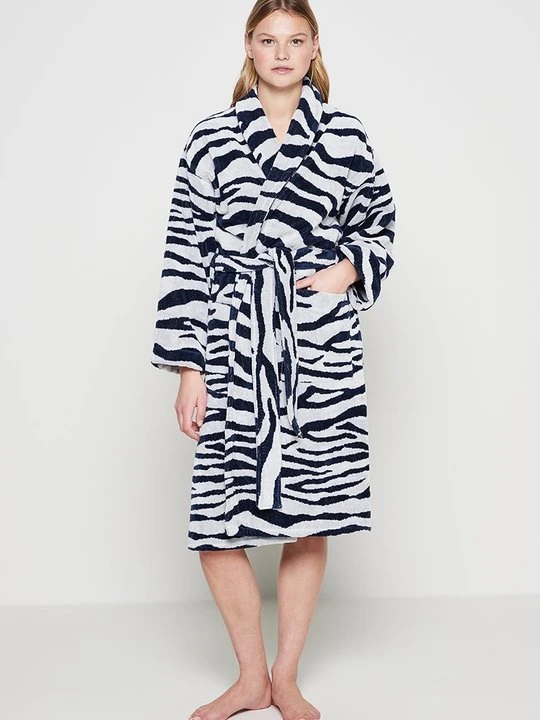Zdjęcie produktu Szlafrok Roberto Cavalli niebieski