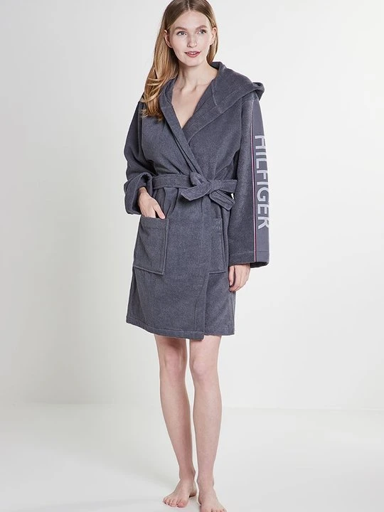 Zdjęcie produktu Szlafrok Tommy Hilfiger szary