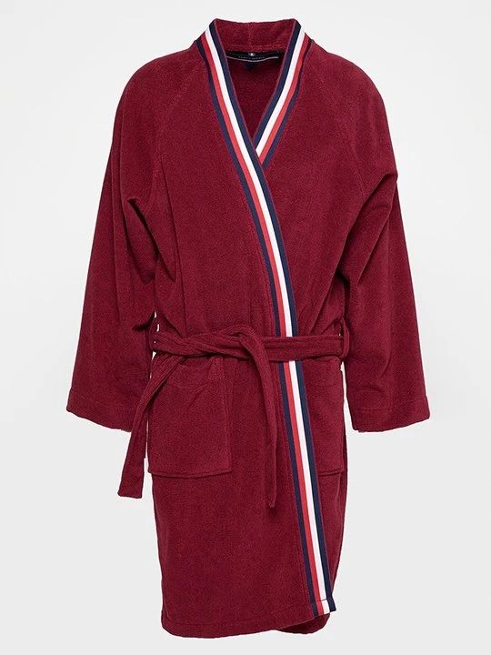 Zdjęcie produktu Szlafrok Tommy Hilfiger bordowy