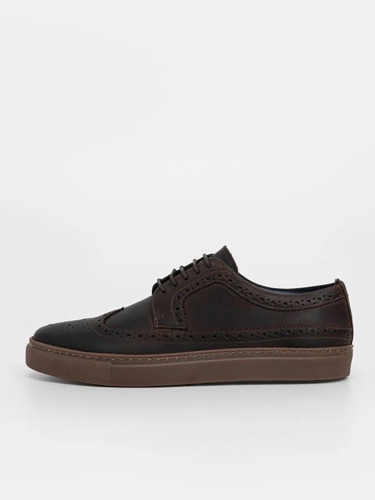 Zdjęcie produktu Sznurowane obuwie sportowe Ben Sherman ciemnobrązowy