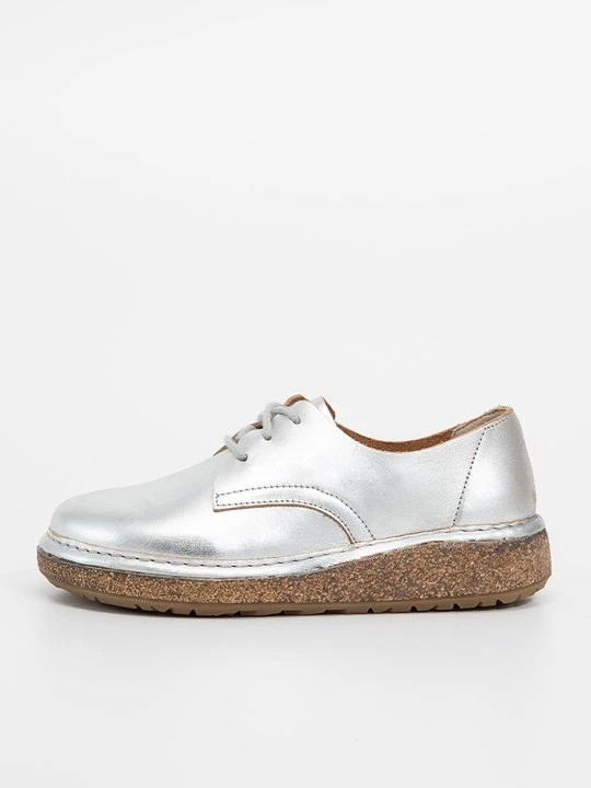 Zdjęcie produktu Sznurowane obuwie sportowe Birkenstock srebrny