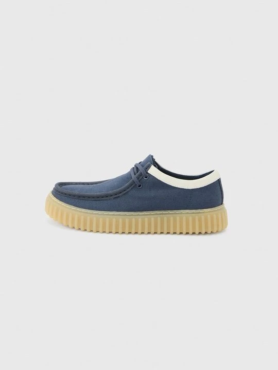 Zdjęcie produktu Sznurowane obuwie sportowe Clarks granatowy