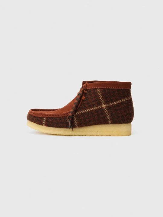 Zdjęcie produktu Sznurowane obuwie sportowe Clarks ciemnoczerwony