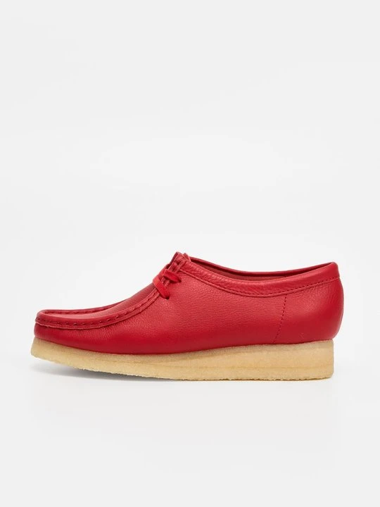 Zdjęcie produktu Sznurowane obuwie sportowe Clarks czerwony