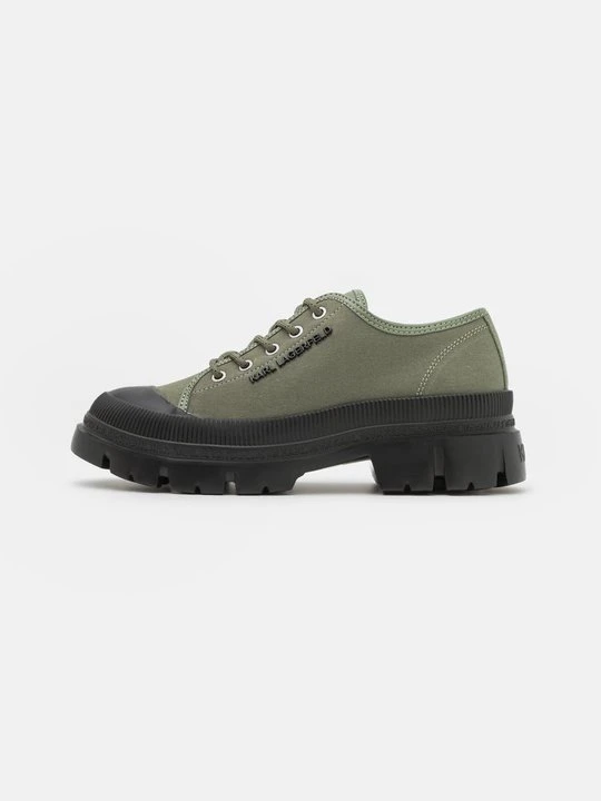 Zdjęcie produktu Sznurowane obuwie sportowe KARL LAGERFELD khaki
