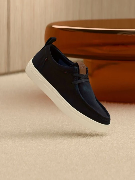 Zdjęcie produktu Sznurowane obuwie sportowe Tommy Hilfiger niebieski