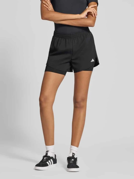 Zdjęcie produktu Szorty 2 w 1 o kroju regular fit Adidas Czarny