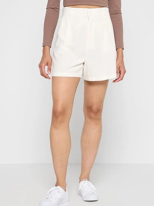 Zdjęcie produktu Szorty Abercrombie & Fitch mleczny