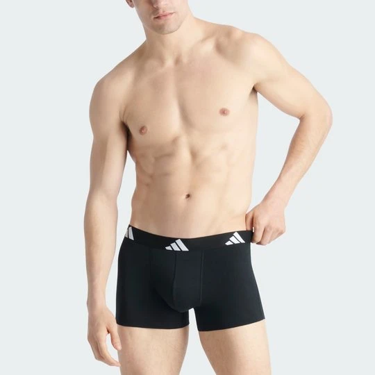Zdjęcie produktu Szorty Active Flex Cotton 3-Pack Underwear Adidas czarny