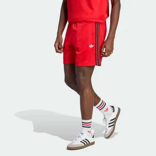 Zdjęcie produktu Szorty adidas Adicolor Jacquard Vivid Red