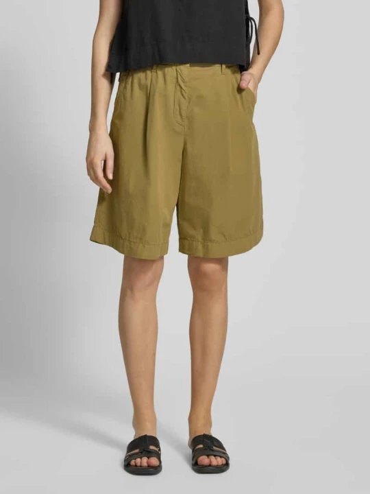 Zdjęcie produktu Szorty bermudy o kroju relaxed fit z czystej bawełny Tommy Hilfiger Khaki