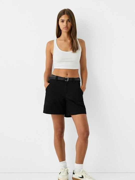 Zdjęcie produktu Szorty Bershka czarny