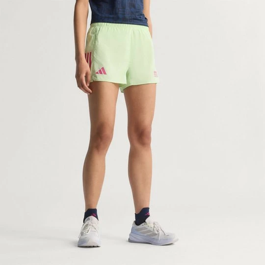 Zdjęcie produktu Szorty BMW Berlin-Marathon 2025 Adidas Semi Green Spark