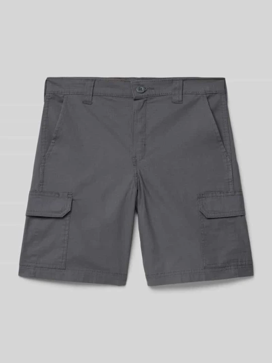Zdjęcie produktu Szorty cargo o kroju regular fit z wpuszczanymi kieszeniami Dickies Grafitowy