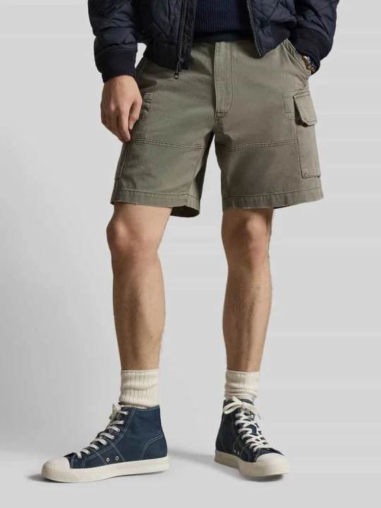Zdjęcie produktu Szorty cargo o kroju relaxed fit z czystej bawełny Polo Ralph Lauren Ciemnozielony