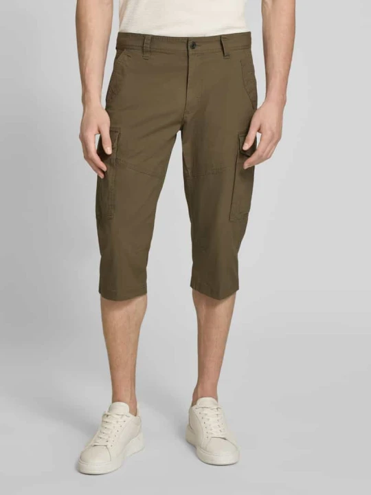 Zdjęcie produktu Szorty cargo o kroju relaxed fit z mieszanki bawełny s.Oliver Oliwkowy