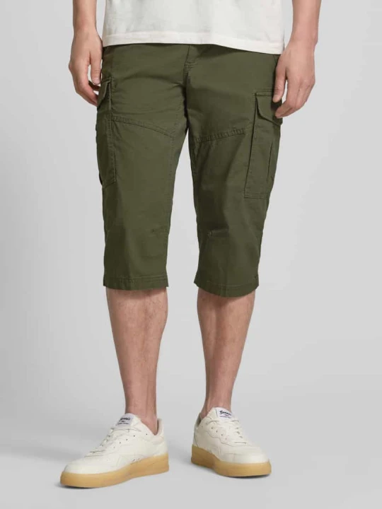 Zdjęcie produktu Szorty cargo o kroju relaxed fit z mieszanki bawełny s.Oliver Zielony