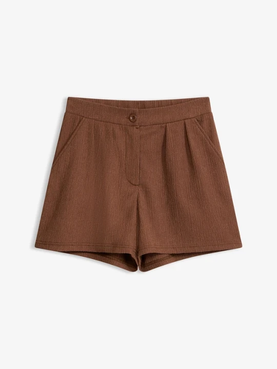 Zdjęcie produktu Szorty chino BonPrix brązowy