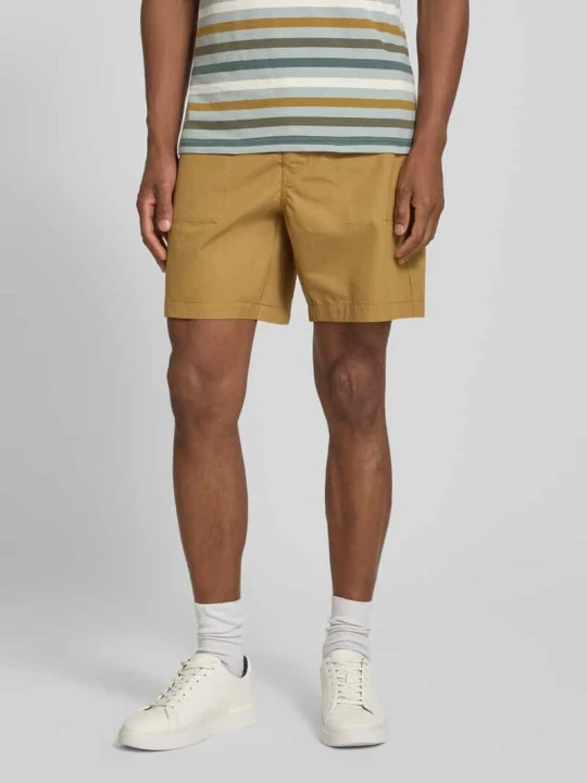 Zdjęcie produktu Szorty chino o kroju regular fit z czystej bawełny model 'SHERBURN' Barbour Piaskowy