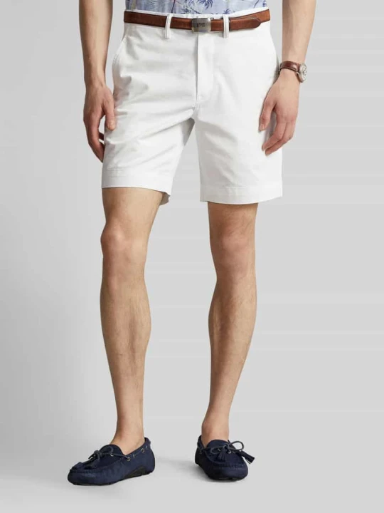 Zdjęcie produktu Szorty chino o kroju regular fit z Mieszanka bawełny Polo Ralph Lauren Biały