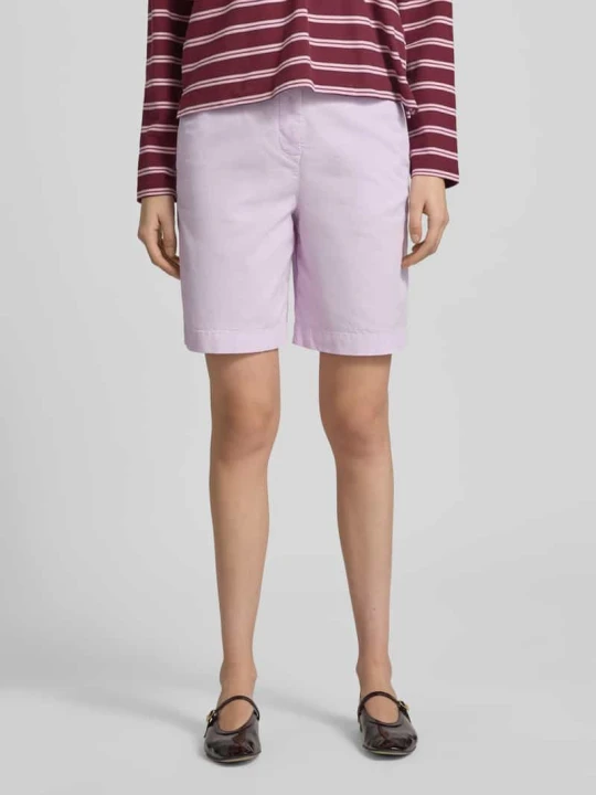 Zdjęcie produktu Szorty chino o kroju regular fit z mieszanki bawełny i lyocellu Tommy Hilfiger Różowy
