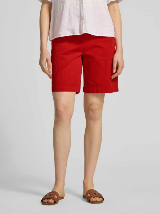 Zdjęcie produktu Szorty chino o kroju regular fit z mieszanki bawełny i lyocellu Tommy Hilfiger Czerwony