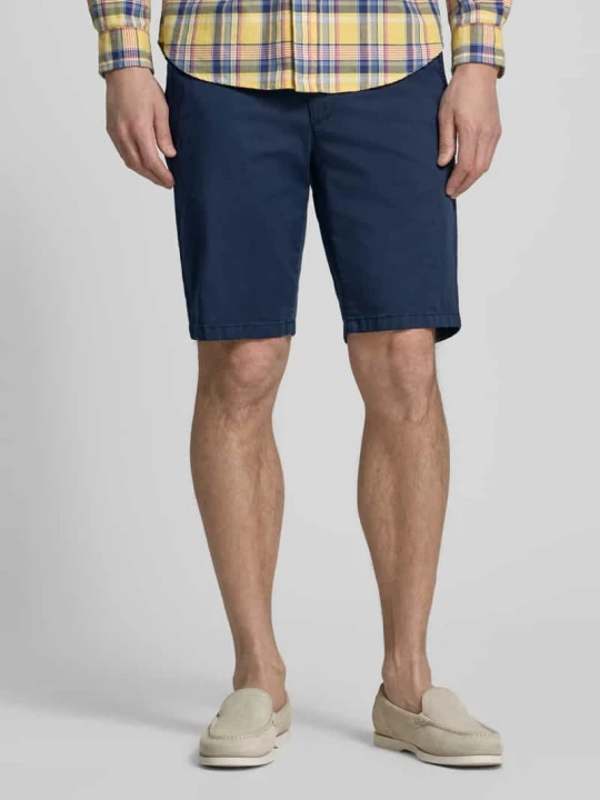 Zdjęcie produktu Bermudy o kroju regular fit z ultralight wykończeniem model 'Bozen' BRAX Granatowy