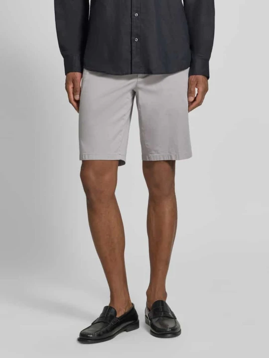Zdjęcie produktu Bermudy o kroju regular fit z ultralight wykończeniem model 'Bozen' BRAX Średnioszary