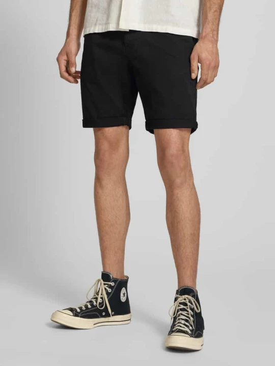 Zdjęcie produktu Szorty chino o kroju slim fit z mieszanka bawełny Tommy Jeans Czarny