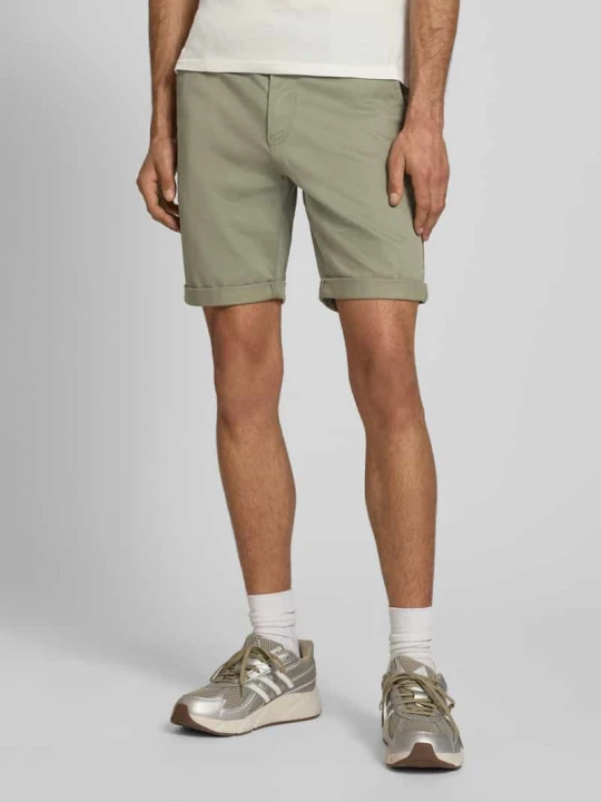 Zdjęcie produktu Szorty chino o kroju slim fit z mieszanka bawełny Tommy Jeans Oliwkowy