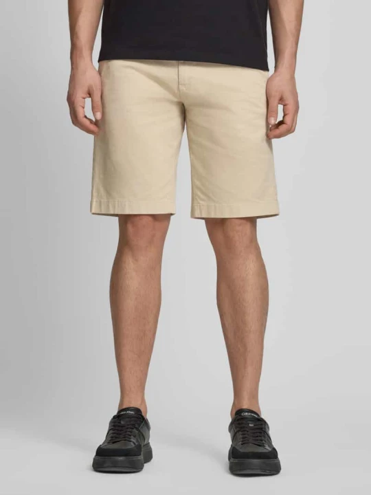 Zdjęcie produktu Szorty chino w kroju regular fit z mieszanki bawełny Marc O'Polo Écru