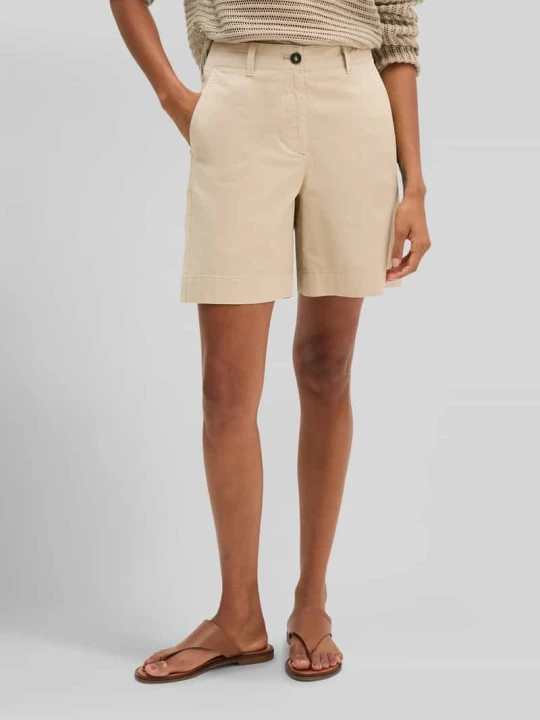 Zdjęcie produktu Szorty chino w kroju regular fit z mieszanki bawełny Marc O'Polo Piaskowy