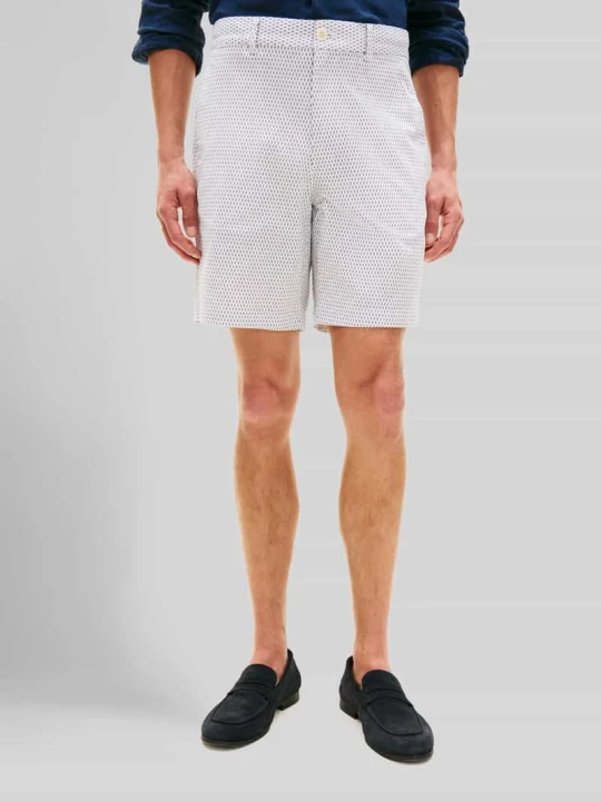 Zdjęcie produktu Szorty chino w kroju regular fit z mieszanki bawełny Tommy Hilfiger Biały