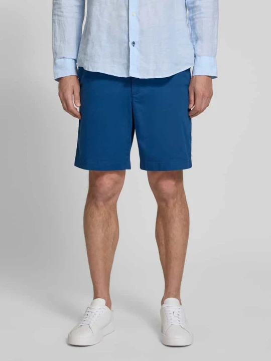 Zdjęcie produktu Szorty chino z mieszanka bawełny model 'DOVER' Tommy Hilfiger Ciemnoniebieski